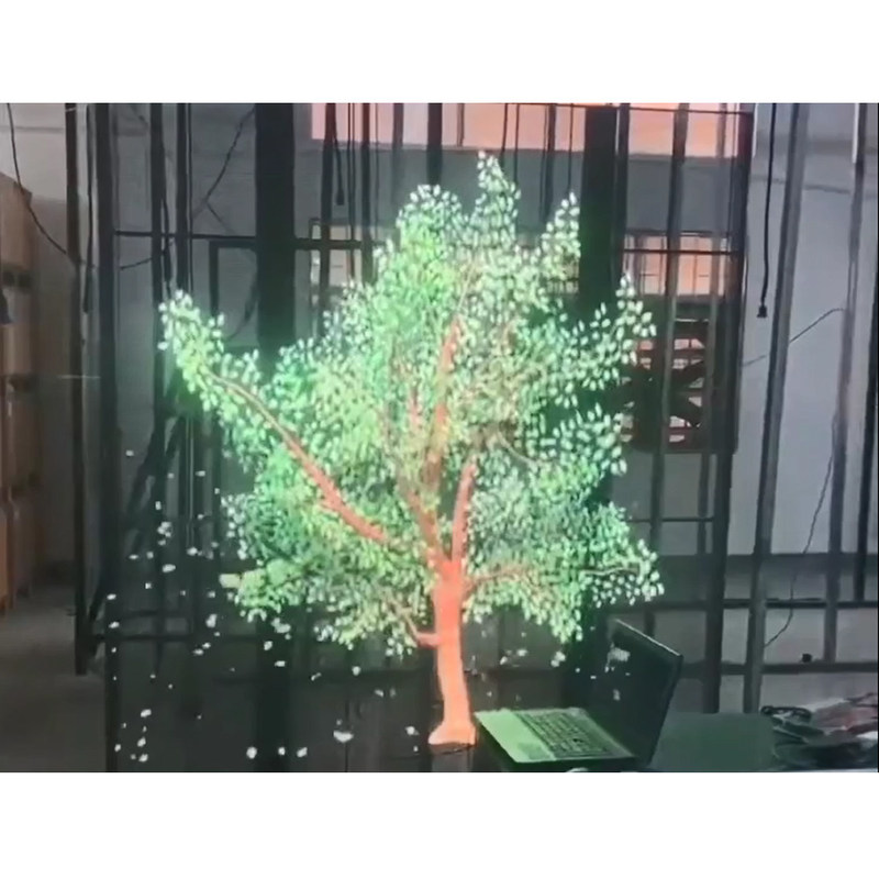 4K 슬림 투명한 LED 디스플레이 패널 다채로운 고화질