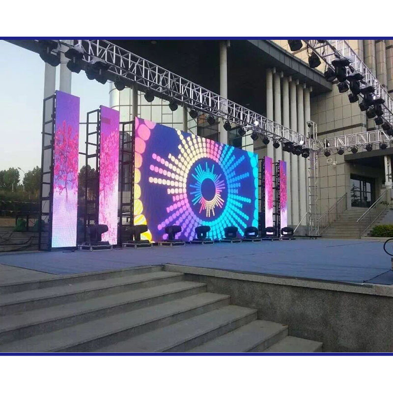 상업용 HD 임대 LED 디스플레이 유연 3D 풀 컬러 SMD1921