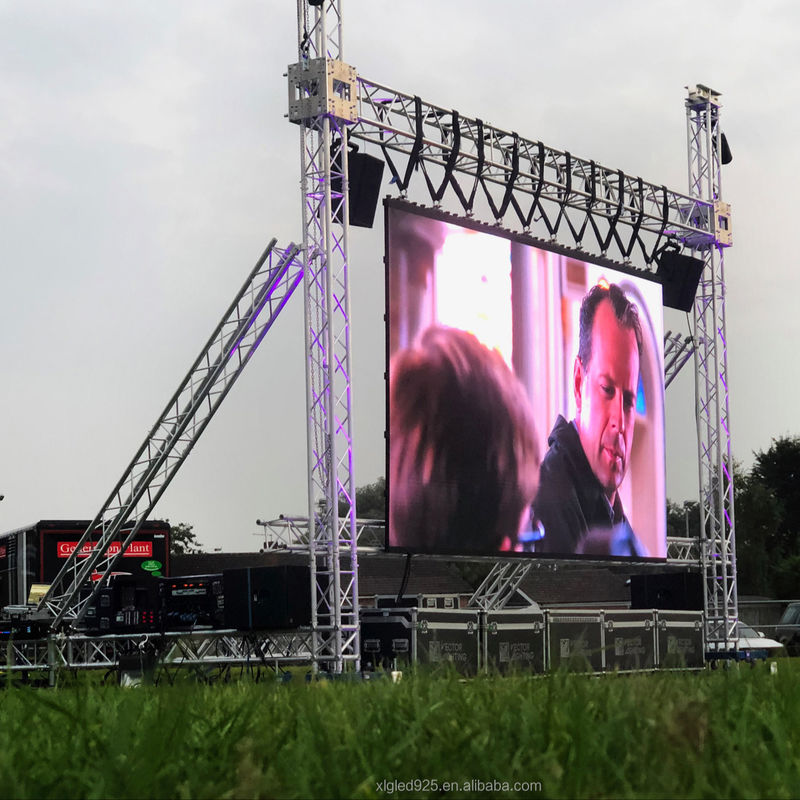 64x64 스테이지 LED 패널 화면 대여 다목적 풀 컬러 P3.91mm