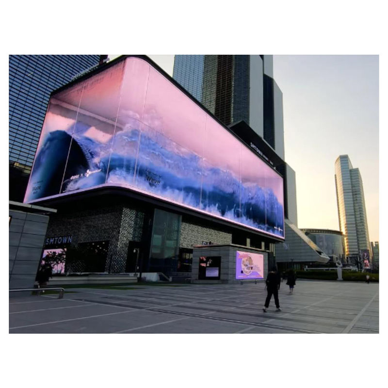 실용적인 SDK 야외 LED 화면 패널, 다채로운 야외 디지털 디스플레이 보드