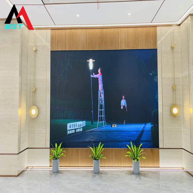 상업용 실내 LED 디스플레이 화면 P3.91 SMD2121 풀 컬러