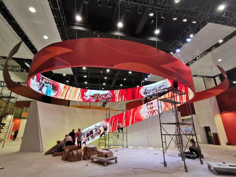 160x320mm 스테이지 LED 비디오 월 이벤트용 다기능 유연