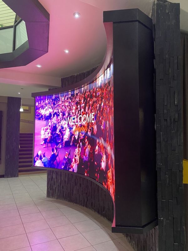 ROHS 안정적인 LED 벽 무대 배경, 결혼식용 실용적인 LED 스크린