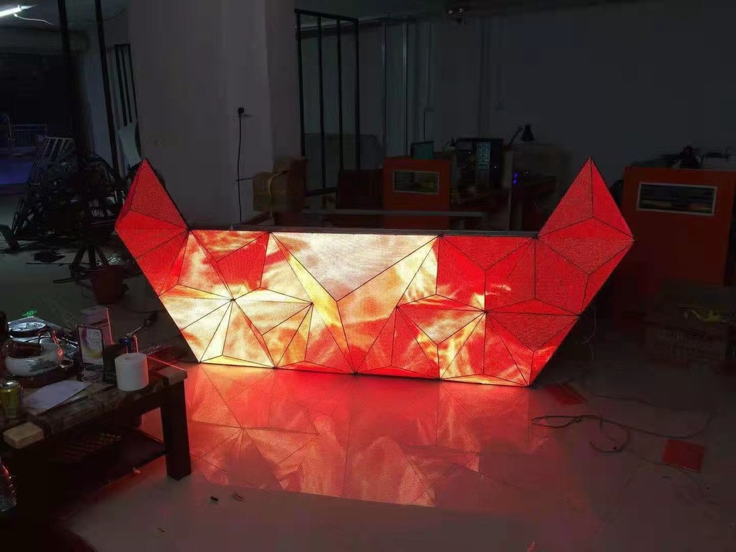 P2 P2.5 P3.91 혁신적인 화면 기술, RGB 실내 DJ LED 책상