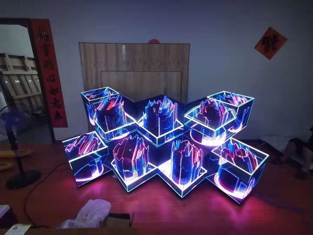 가벼운 플렉스 LED 디스플레이 화면 벽 다채색 2mm 픽셀 피치
